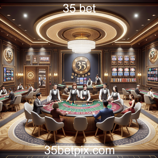 A Emoção do Cassino Ao Vivo no 35 Bet